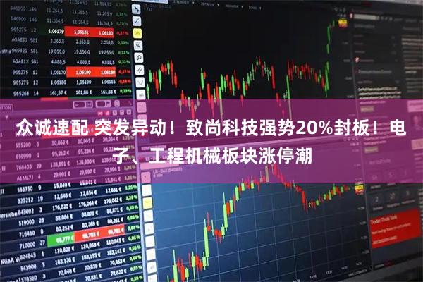 众诚速配 突发异动！致尚科技强势20%封板！电子、工程机械板块涨停潮