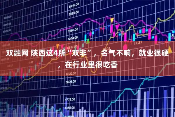 双融网 陕西这4所“双非”，名气不响，就业很硬，在行业里很吃香